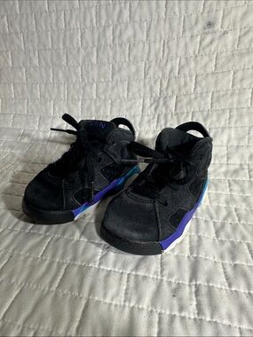 Air Jordan 6 Retro TD "Aqua" toddler sneakers